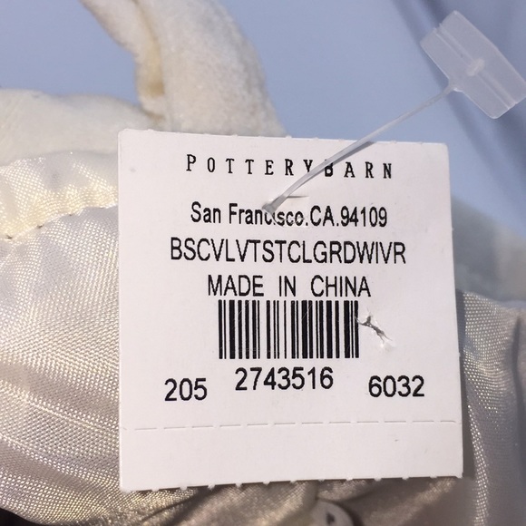 Pottery Barn Velvet Christmas Stocking Xmas “Gary” - Picture 4 of 10